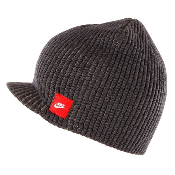 Czapka zimowa damska NIKE CZAPKA RIB PEAK BEANIE WERE 603847210 kolor khaki