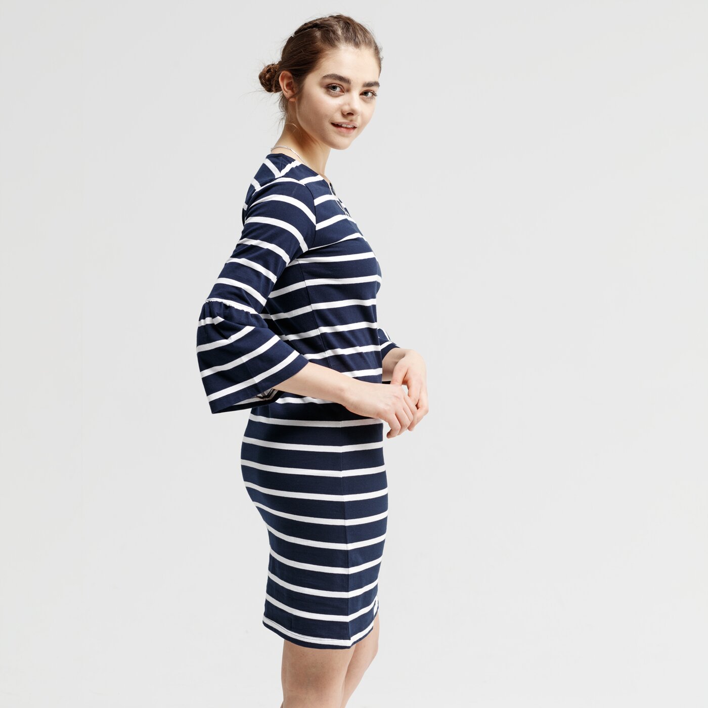 Sukienka damska FEEWEAR SUKIENKA URUBAMBA fw19sud14001 kolor granatowy