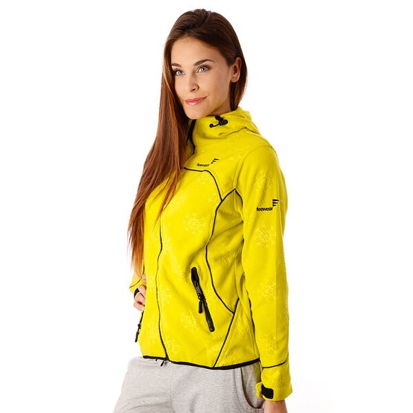 Bluza damska FEEWEAR POLAR WIKTORII fw33pld03341 kolor żółty