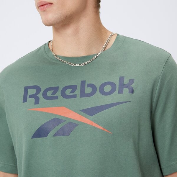 Koszulka męska REEBOK T-SHIRT IDENTITY BIG LOGO 100206028 kolor zielony