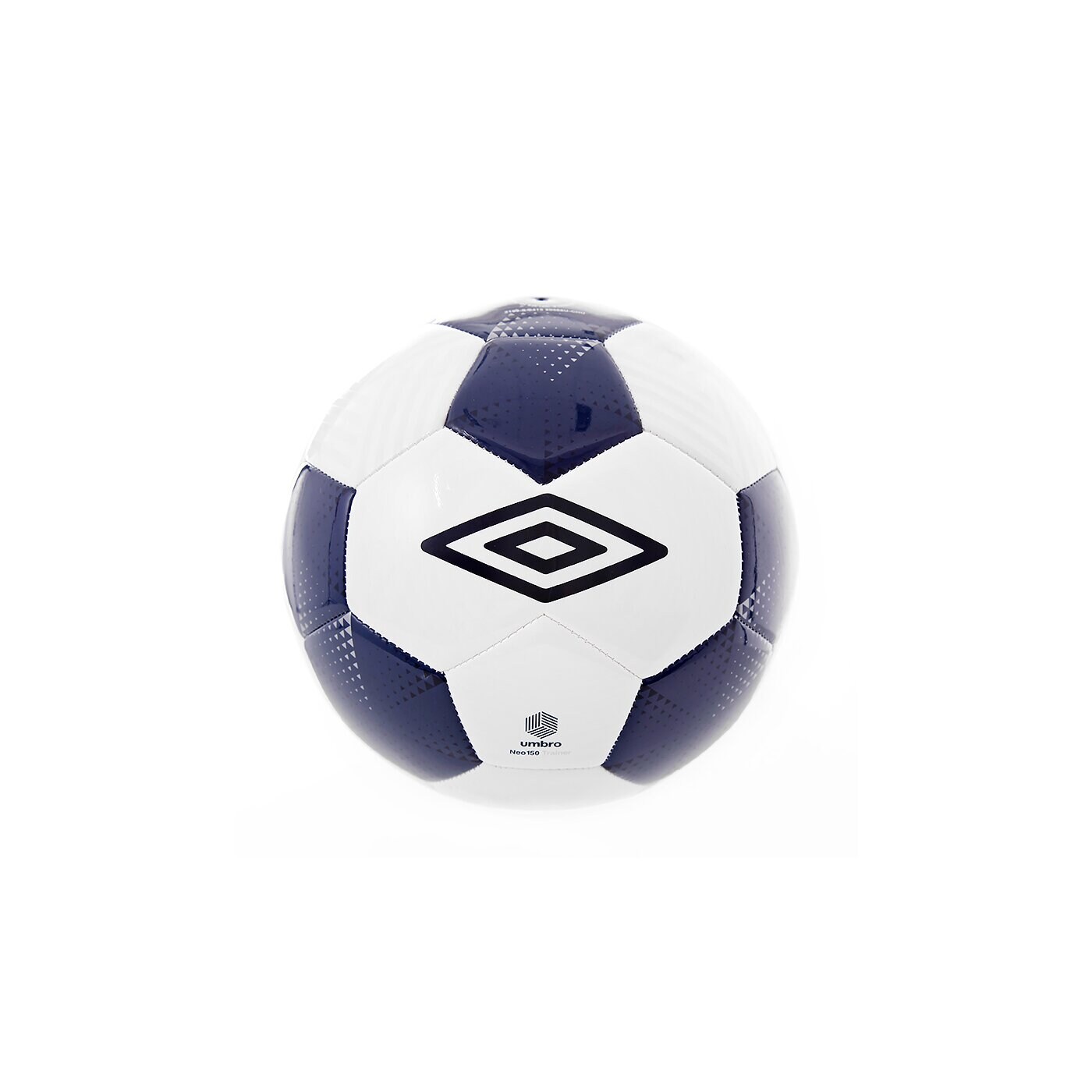 Damska piłka nożna UMBRO PILKA NEO TRAINER WHITE BLUE DEPTHS SILVER 20488uchu kolor biały