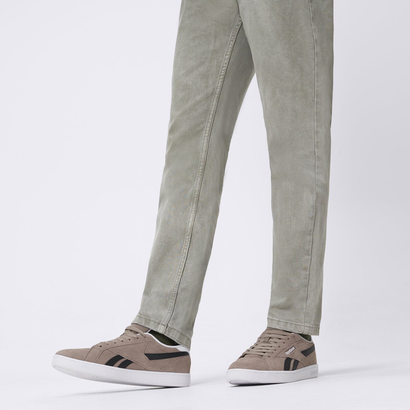 Buty sportowe męskie REEBOK COURT RETRO 100208929 kolor brązowy