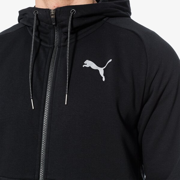 Bluza męska PUMA BLUZA ACTIVE HERO FZ HOODY 59497401 kolor czarny