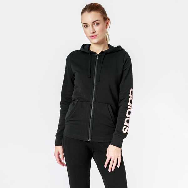 Bluza damska ADIDAS BLUZA ESS LIN FZ HD di0119 kolor czarny