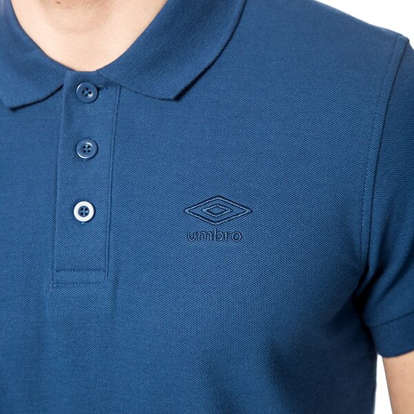 Koszulka polo męska UMBRO POLO CHARLIE M ul16pom04004 kolor granatowy