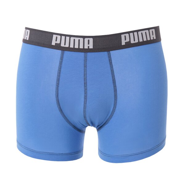 Bielizna męska PUMA BOKSERKI SHORT BOXER 2PAK 88886907 kolor niebieski
