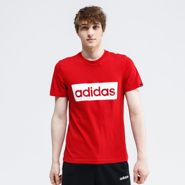Koszulka męska ADIDAS T-SHIRT M PFF BOX T fm6264 kolor czerwony