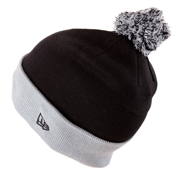 Czapka zimowa damska NEW ERA CZAPKA CIRCLE KNIT OAKLAND RAIDERS 10830687 kolor czarny
