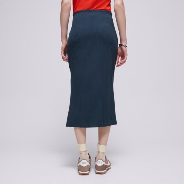 Sukienka damska NIKE SPÓDNICZKA W NSW NK CHLL KNT RIB MD SKIRT fq1636-478 kolor granatowy
