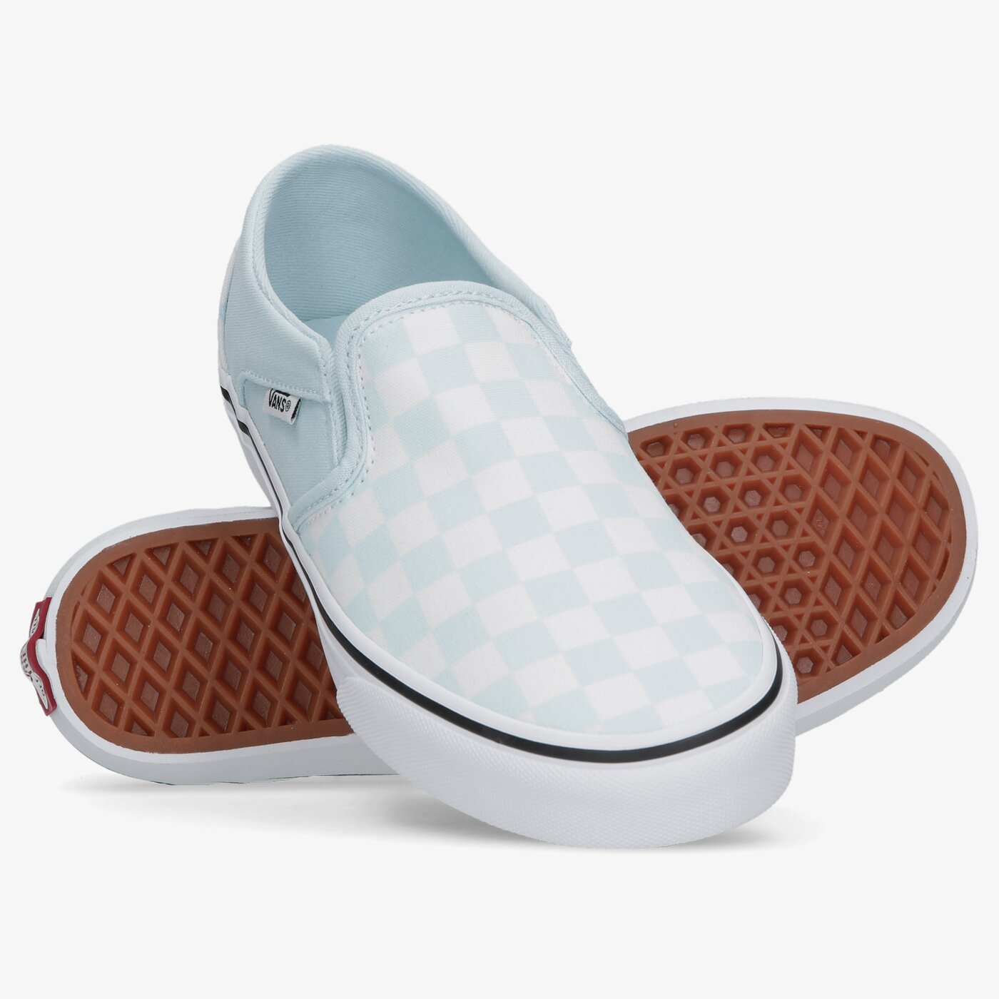 Buty sportowe damskie VANS WM ASHER vn000vosbb31 kolor niebieski