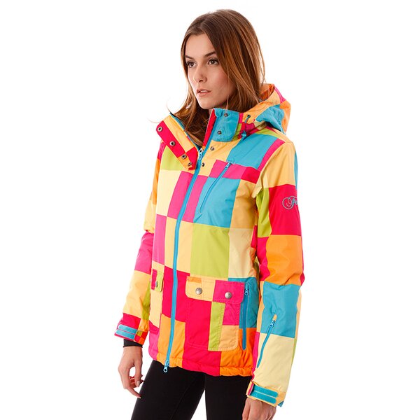 Kurtka zimowa damska FEEWEAR KURTKA WERONA fw33kud23001 kolor multicolor