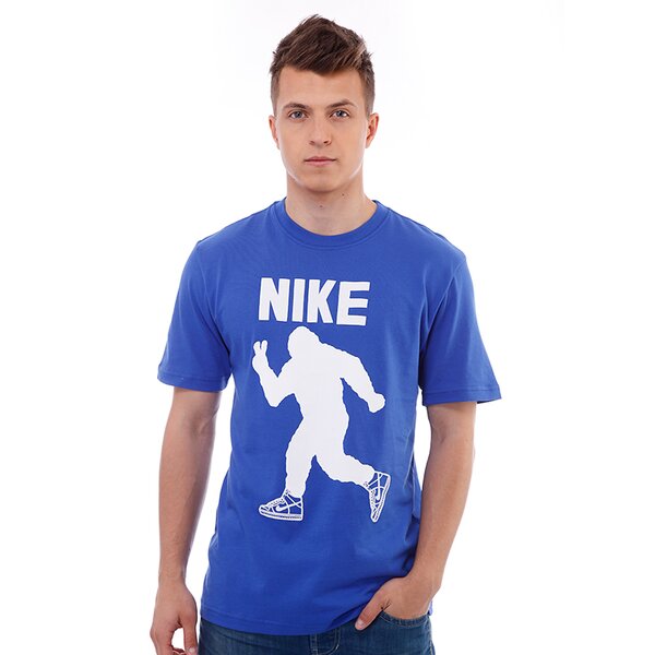 Koszulka męska NIKE T-SHIRT PEACE OUT SS TEE 534459476 kolor niebieski