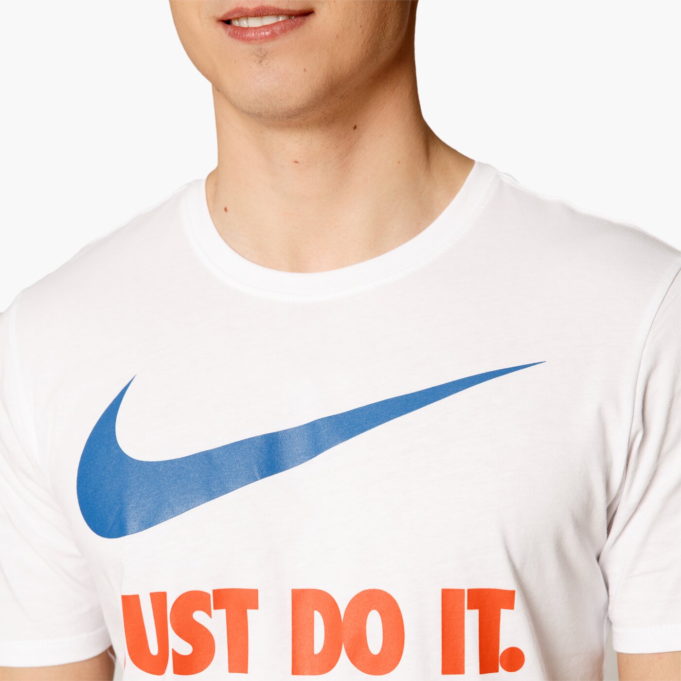 Koszulka męska NIKE T-SHIRT SS TEE-NEW JDI 707360-100 kolor biały