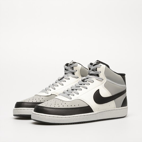 Buty sportowe męskie NIKE COURT VISION MID NEXT NATURE dn3577-002 kolor szary
