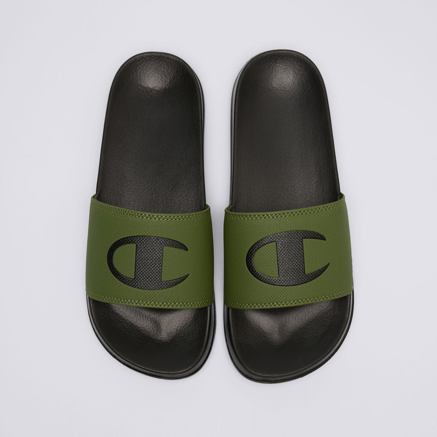 Klapki męskie CHAMPION SAMOA  s22178kk003 kolor zielony