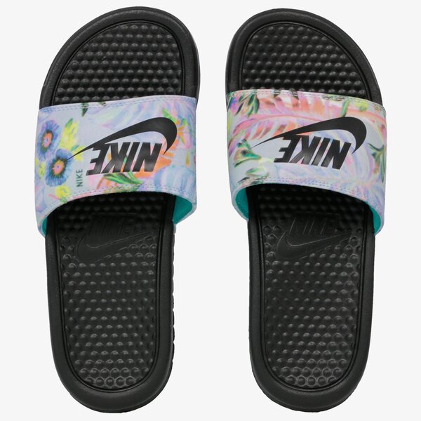 Klapki damskie NIKE BENASSI JUST DO IT 618919-023 kolor multicolor