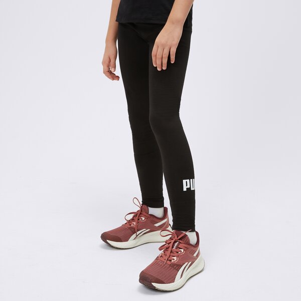Spodnie dziecięce PUMA LEGGINGS ESS LOGO G 587035 01 kolor czarny