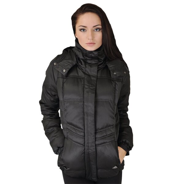 Kurtka zimowa damska ADIDAS KURTKA J DOWN JKT o05143 kolor czarny