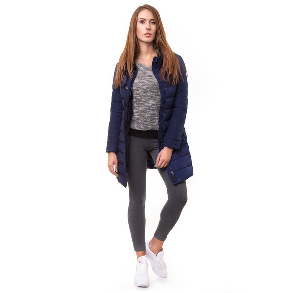 Kurtka zimowa damska CONFRONT KURTKA KITA cf34kud04001 kolor granatowy