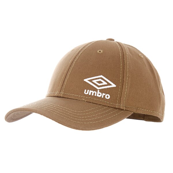Czapka z daszkiem damska UMBRO CZAPKA L CAP 62303ua0d kolor brązowy