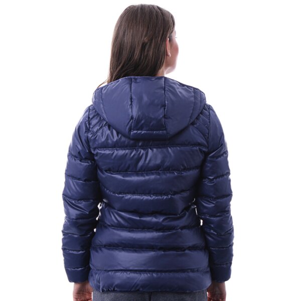 Kurtka zimowa damska ADIDAS KURTKA J D COLOR MULTI w52855 kolor granatowy