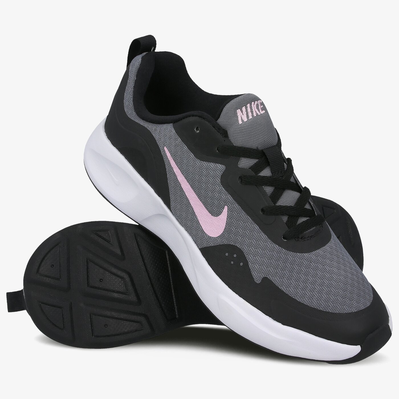 Buty dziecięce NIKE WEARALLDAY cj3816-003 kolor szary