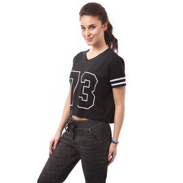 Koszulka damska LOTTO T-SHIRT TOKO lo15tsd11001 kolor czarny