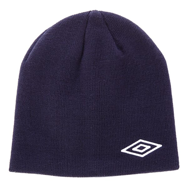 Czapka zimowa damska UMBRO CZAPKA Z TT KNT BEANIE 61810uy70 kolor granatowy