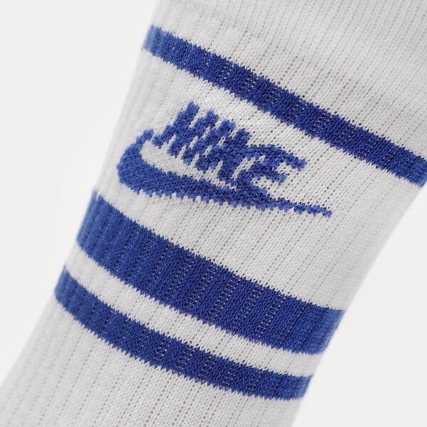 Skarpetki damskie NIKE ESSENTIAL STRIPE SOCKS (3 PACKS)  dx5089-105 kolor biały