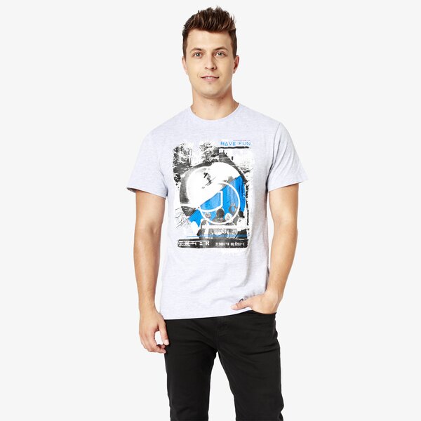Koszulka męska FEEWEAR T-SHIRT SS WHITEOUT fw38tsm21001 kolor biały