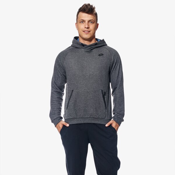 Bluza męska LOTTO BLUZA BRYAN VI SWEAT HD t2305 kolor szary