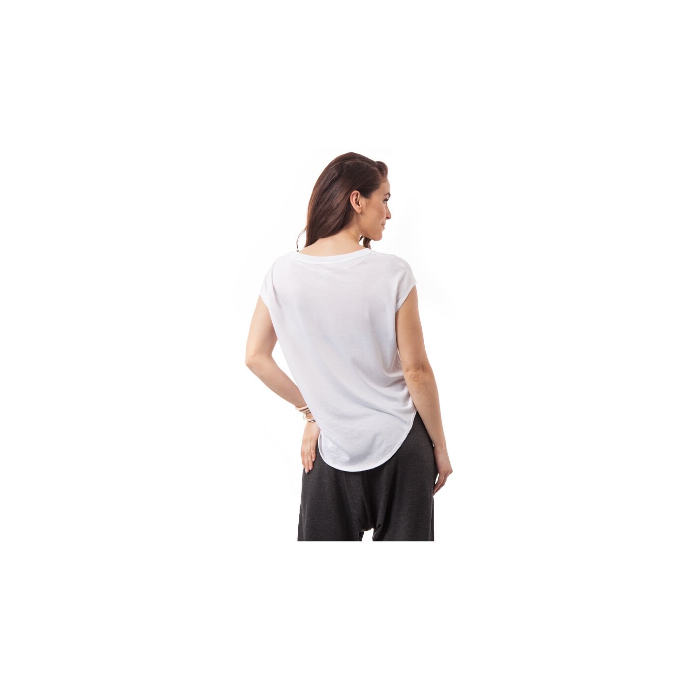 Koszulka damska NIKE T-SHIRT SIGNAL TEE 642768100 kolor biały