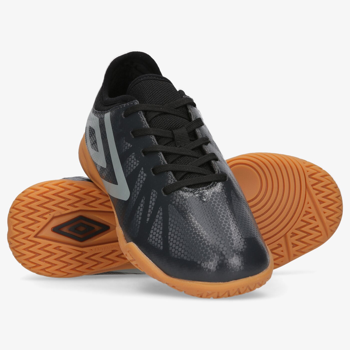 Buty piłkarskie dla dzieci UMBRO VELOCITA VI CLUB IC - JNR  81696u-kqm kolor szary