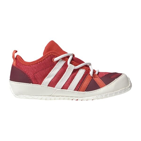 Buty trekkingowe dla dzieci ADIDAS  BOAT LACE I u43963 kolor czerwony