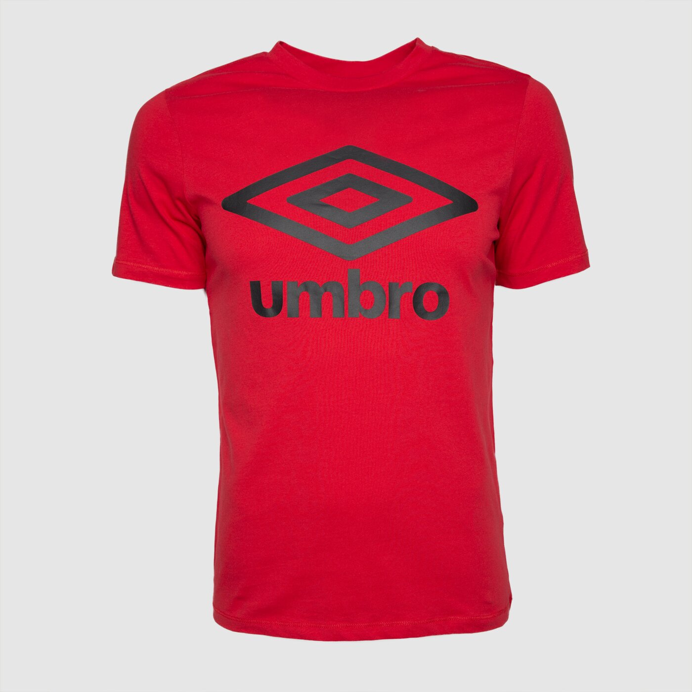 Koszulka męska UMBRO T-SHIRT FW LARGE LOGO COTTON 65352u-6ak kolor czerwony