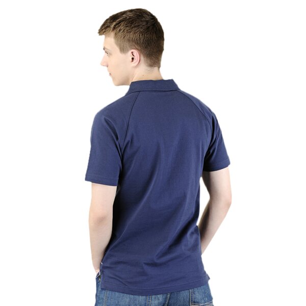 Koszulka polo męska UMBRO POLO A WESLEY STRIPE 60477u5th kolor granatowy