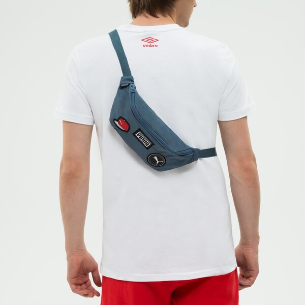 Nerka (saszetka na pas) damska sportowa PUMA NERKA PATCH 079195 02 kolor niebieski