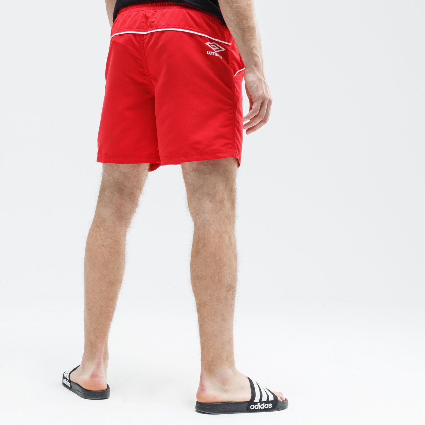 Kąpielówki męskie UMBRO SZORTY VALINI ul120szm22001 kolor czerwony