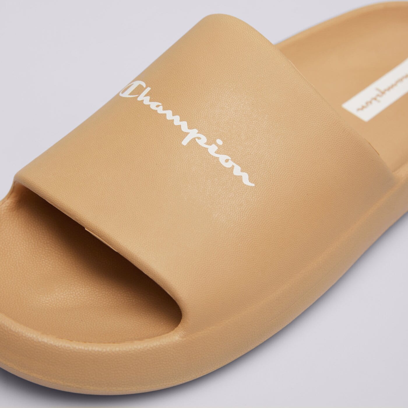 Klapki męskie CHAMPION SOFT SLIPPER s22471ms041 kolor beżowy