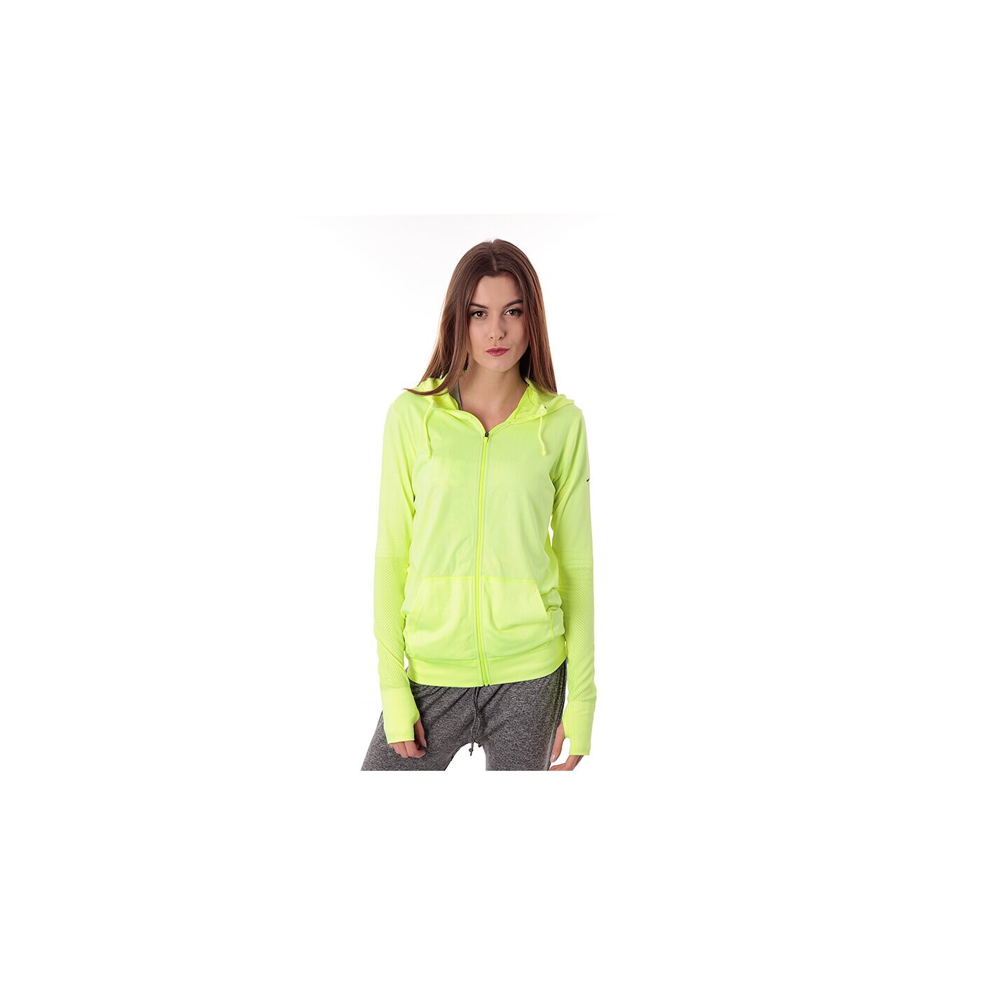 Bluza damska NIKE BLUZA NIKE EPIC DF KNIT HOODY 589295702 kolor żółty