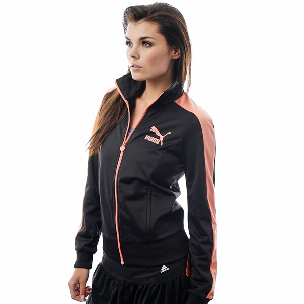 Bluza damska PUMA BLUZA HEROES   T7 TRACK  JACKET 55787434 kolor czarny