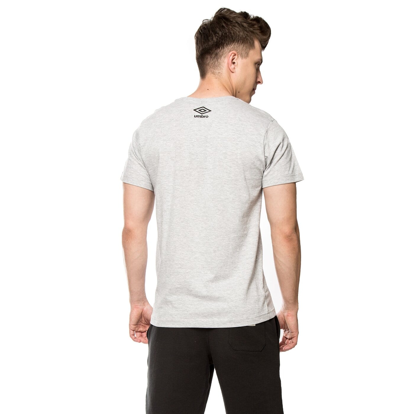 Koszulka męska UMBRO T-SHIRT DALL ul16tsmpr052 kolor szary