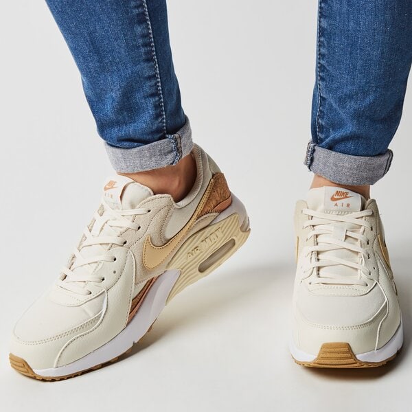 Buty sportowe damskie NIKE WMNS AIR MAX EXCEE dj1975-100 kolor beżowy
