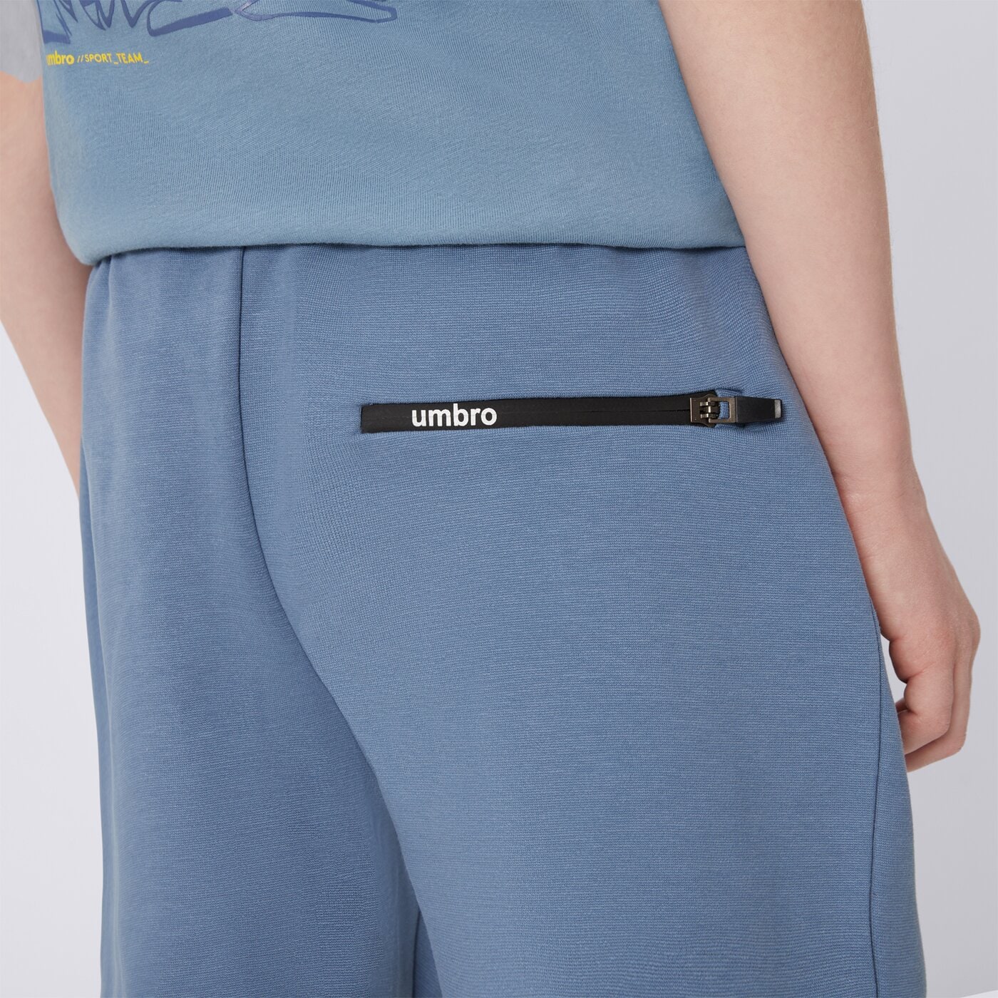 Spodenki dziecięce UMBRO SZORTY ORI JR ul125szmj0102 kolor niebieski