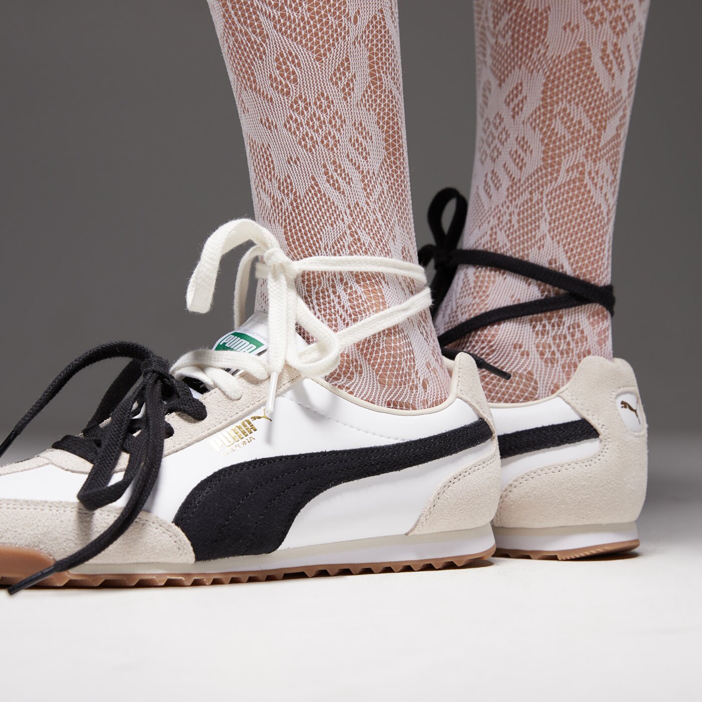 Buty sportowe damskie PUMA ARIZONA RETRO 40235302 kolor biały