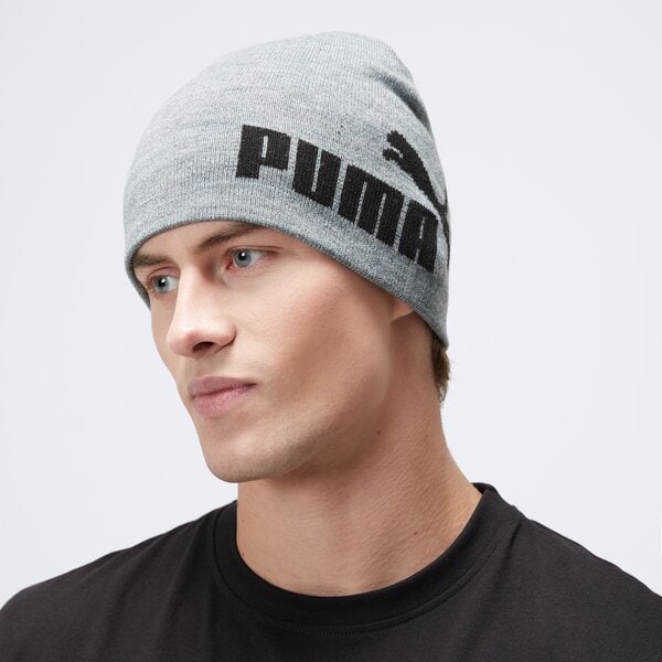 Czapka zimowa damska PUMA CZAPKA ZIMOWA ESS CUFFLESS BEANIE 2563603 kolor szary