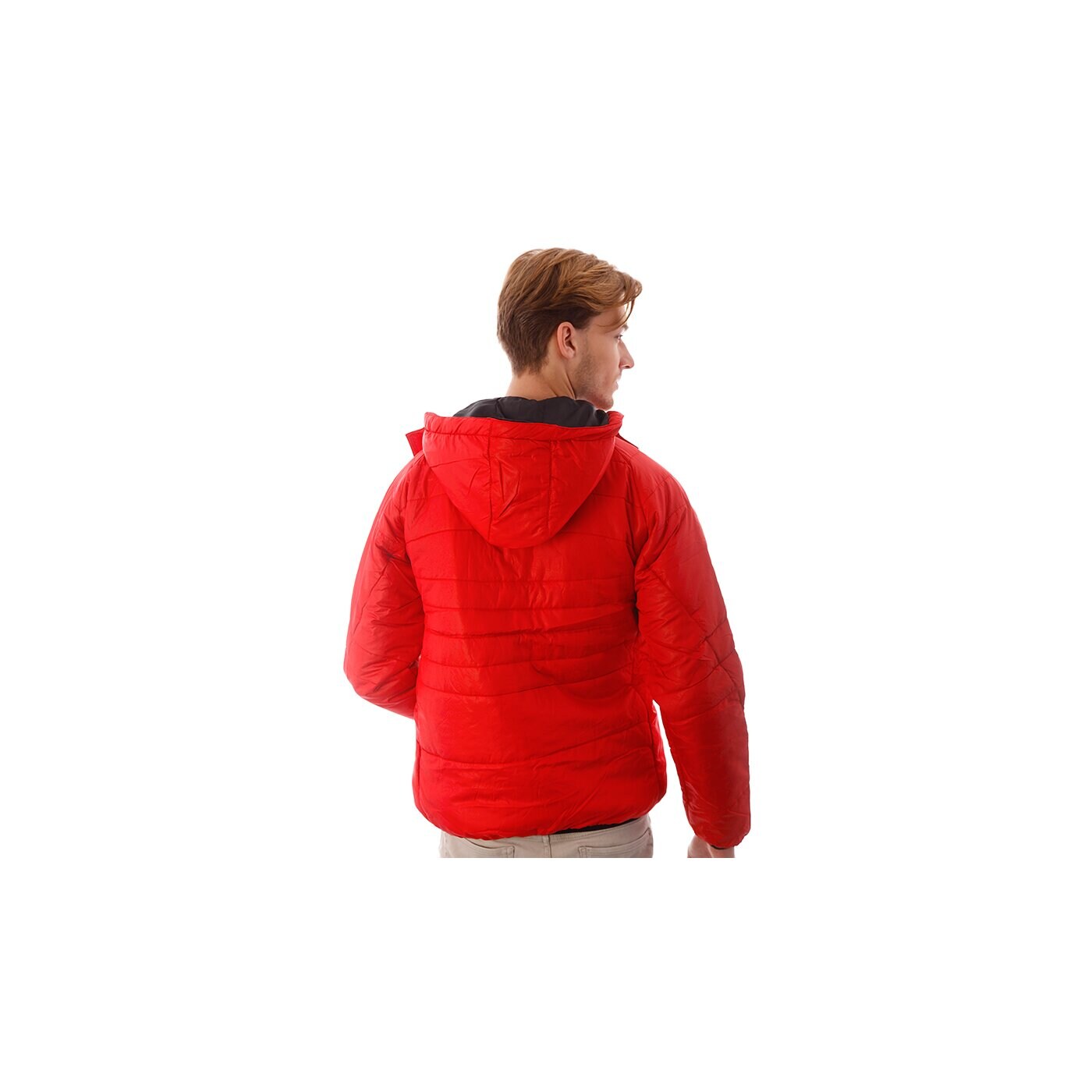 Kurtka zimowa męska LOTTO KURTKA GABE lo33kum05629 kolor czerwony