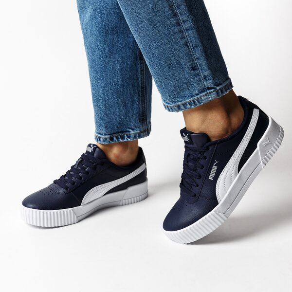 Buty dziecięce PUMA CARINA L JR 37067724 kolor granatowy