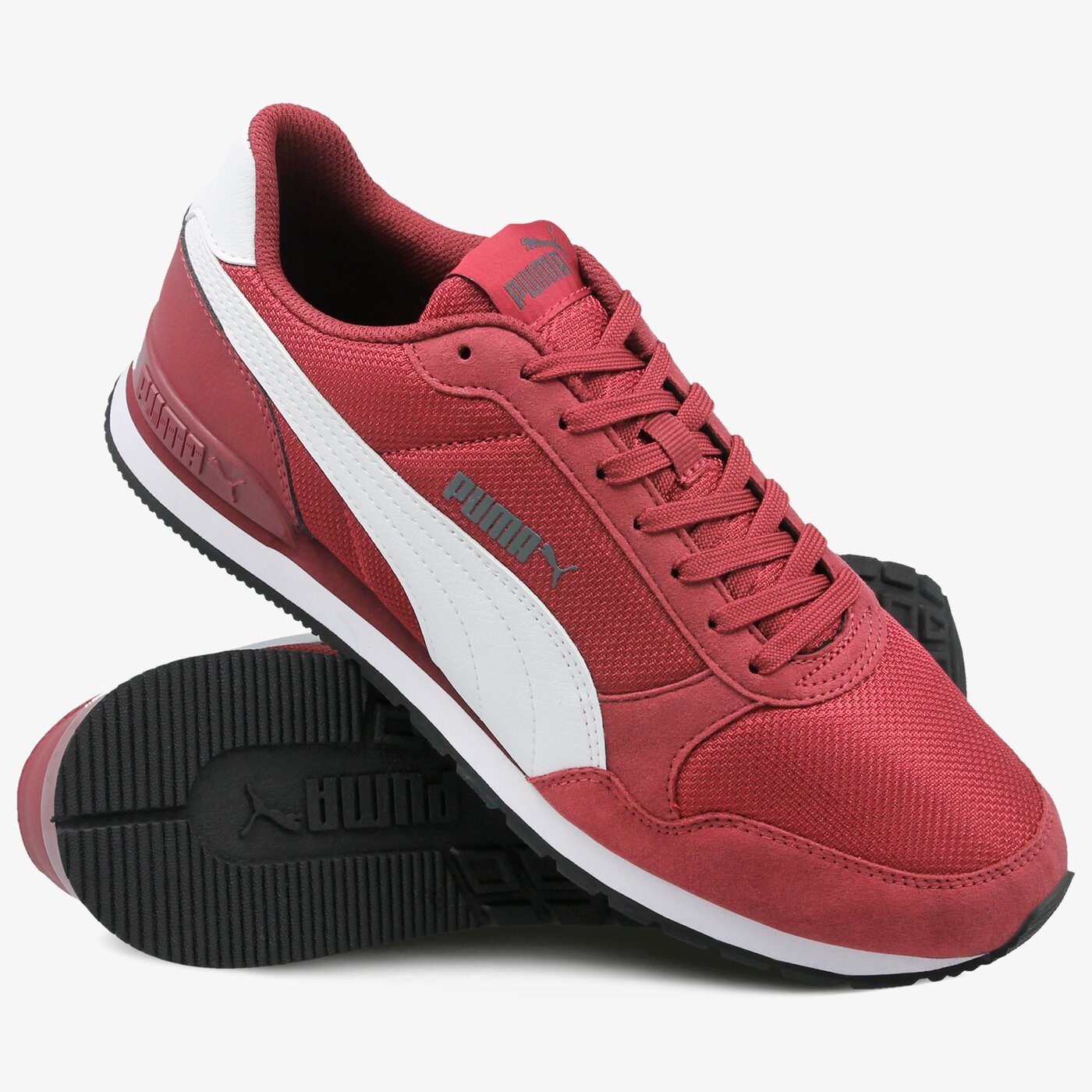 Buty sportowe męskie PUMA ST RUNNER MESH 36681104 kolor bordowy