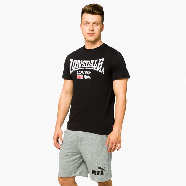 Koszulka męska LONSDALE T-SHIRT LONSDALE 1145211000 kolor czarny